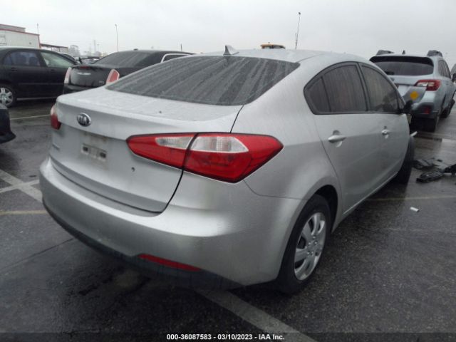 KNAFK4A61F5416405 KIA FORTE LX