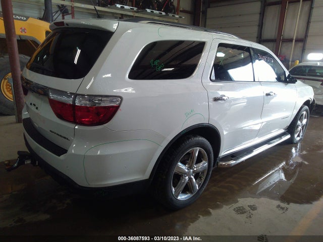 2013 DODGE DURANGO CITADEL VIN: 1C4RDJEGXDC512330