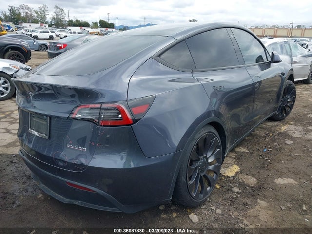 Tesla Model Y Performance 2022 7SAYGDEF8NF410916 Image 4
