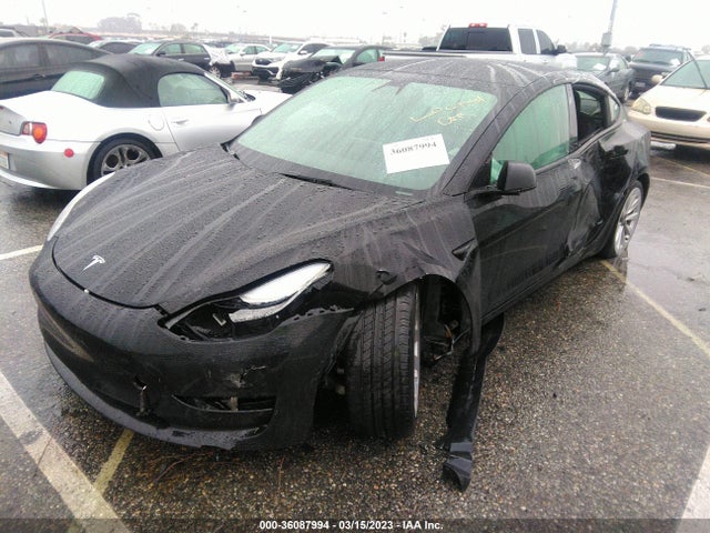 Tesla Model 3 Long Range 2021 5YJ3E1EB3MF087740 Image 2