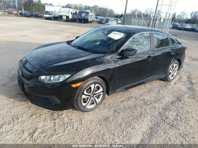 Honda Civic Sedan Lx 2018 2HGFC2F52JH550556 Image 2