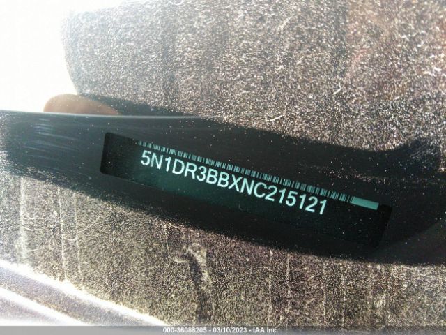 5N1DR3BBXNC215121 Nissan Pathfinder Sv