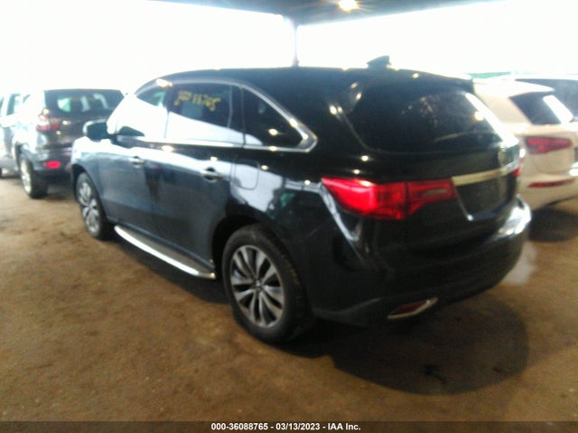 2014 ACURA MDX TECH PKG VIN: 5FRYD4H42EB008369