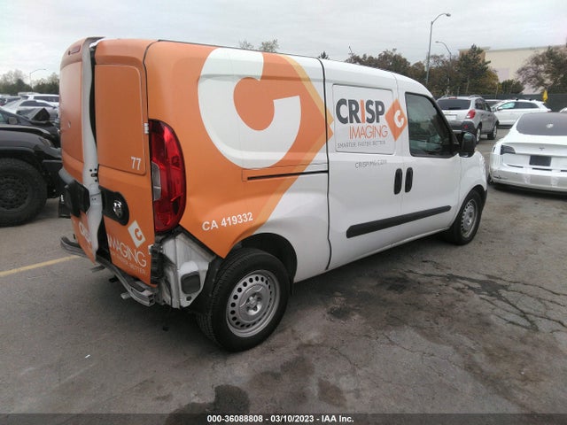 2016 RAM PROMASTER CITY CARGO VAN TRADESMAN VIN: ZFBERFAT3G6B05748