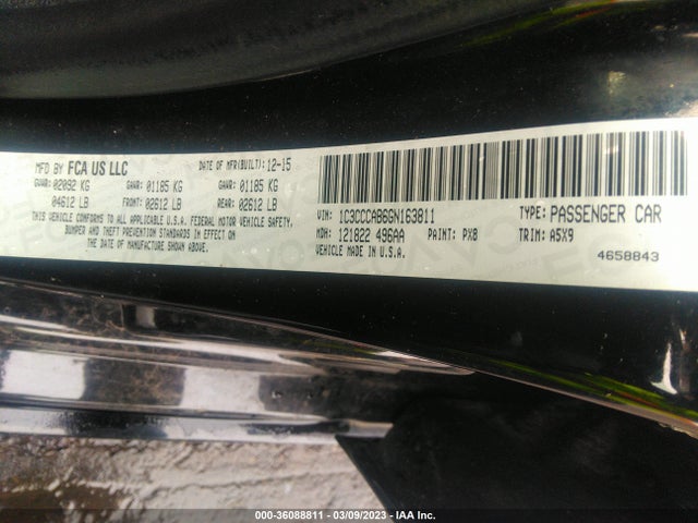 Chrysler 200 Limited 2016 1C3CCCAB6GN163811 Image 11