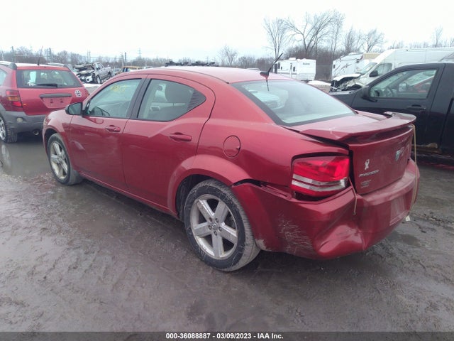 2008 DODGE AVENGER SXT VIN: 1B3LC56R48N130113