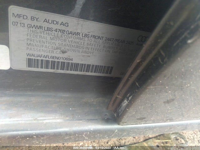 WAUAFAFL6EN010694 Audi A4 PREMIUM
