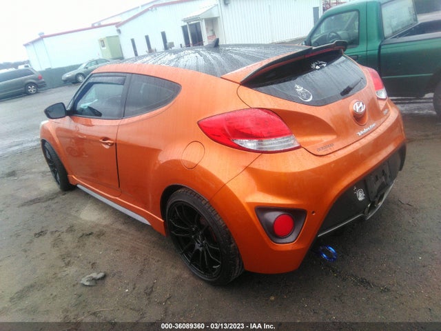 2016 HYUNDAI VELOSTER TURBO VIN: KMHTC6AE6GU255350