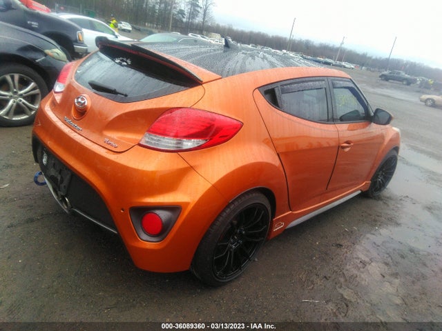 2016 HYUNDAI VELOSTER TURBO VIN: KMHTC6AE6GU255350