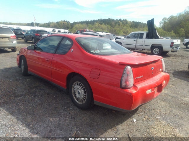 2000 CHEVROLET MONTE CARLO LS VIN: 2G1WW12E5Y9358244