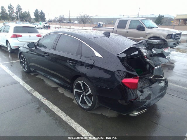 2019 HONDA ACCORD SEDAN SPORT 1.5T VIN: 1HGCV1F38KA131584