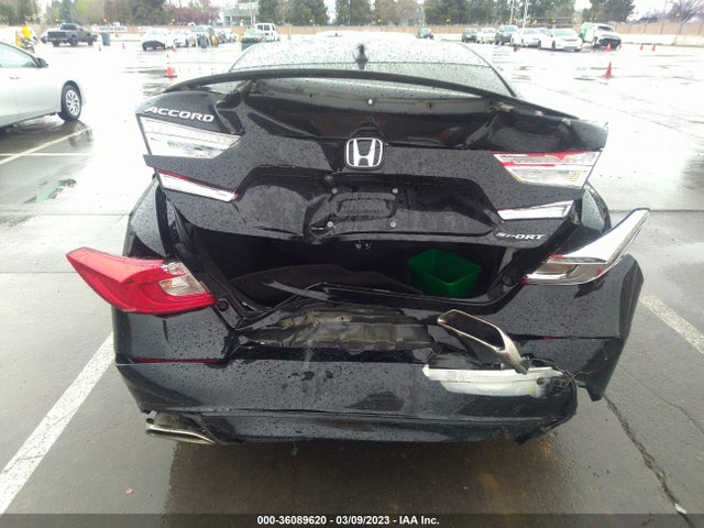 2019 HONDA ACCORD SEDAN SPORT 1.5T VIN: 1HGCV1F38KA131584