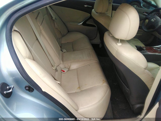 2010 LEXUS IS 250 VIN: JTHBF5C28A2095025