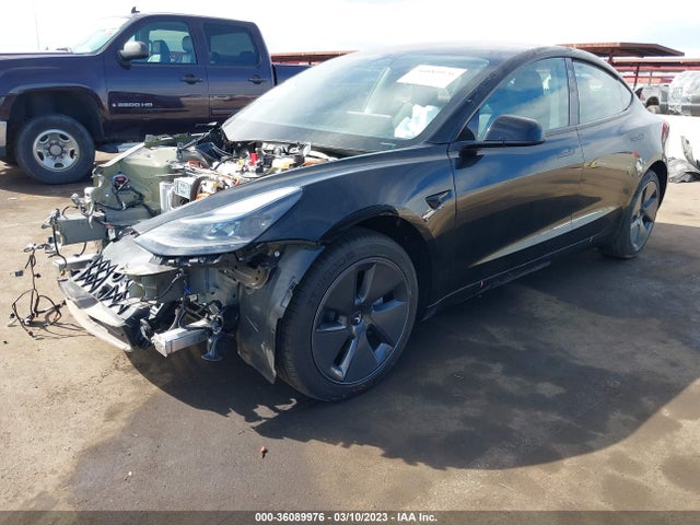 Tesla Model 3 Long Range 2022 5YJ3E1EB4NF359634 Image 2