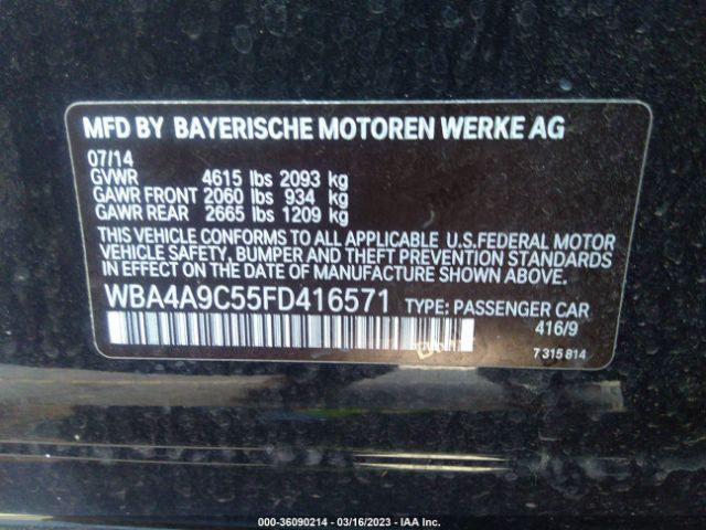 WBA4A9C55FD416571 BMW 4 Series 428i
