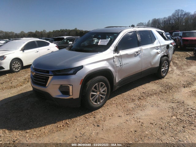 Chevrolet Traverse Lt Cloth 2022 1GNERGKW5NJ101548 Image 2