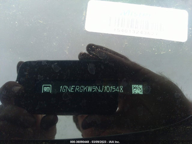 Chevrolet Traverse Lt Cloth 2022 1GNERGKW5NJ101548 Image 10