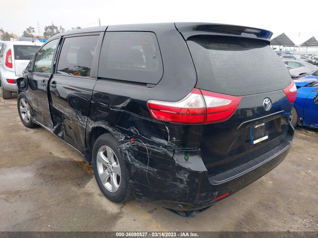 2016 TOYOTA SIENNA L VIN: 5TDZK3DC5GS743316