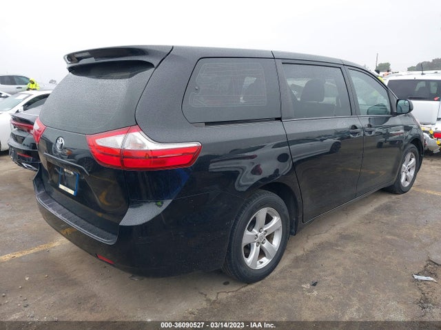 2016 TOYOTA SIENNA L VIN: 5TDZK3DC5GS743316