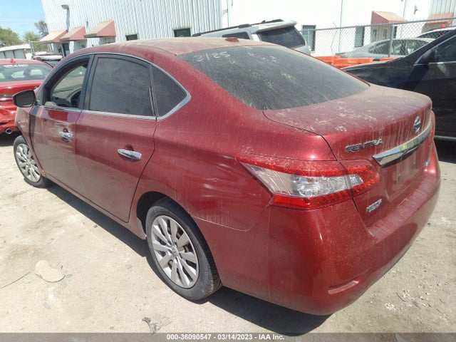 2014 NISSAN SENTRA SV VIN: 3N1AB7AP0EL637437