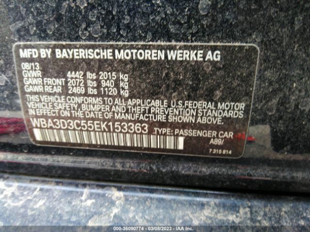 WBA3D3C55EK153363 BMW 3 Series 328d