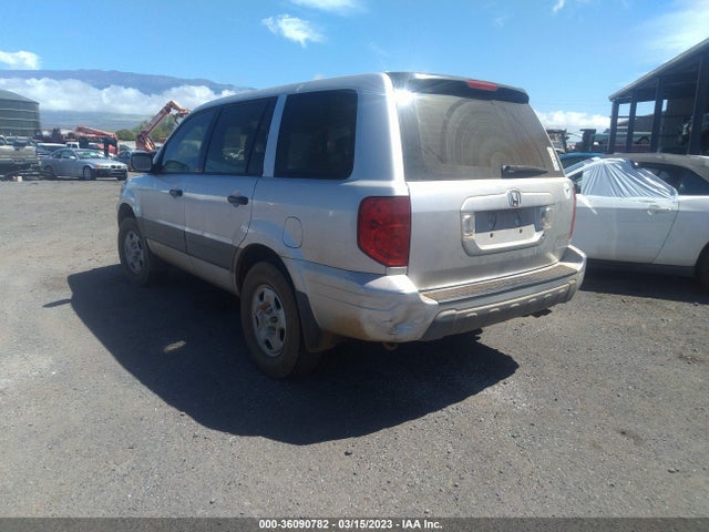2005 HONDA PILOT LX VIN: 2HKYF18125H555868