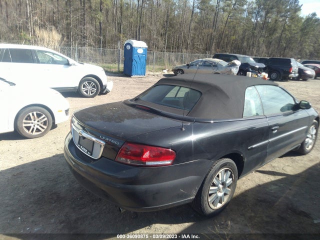 2006 CHRYSLER SEBRING CONV LIMITED VIN: 1C3EL65R06N117553