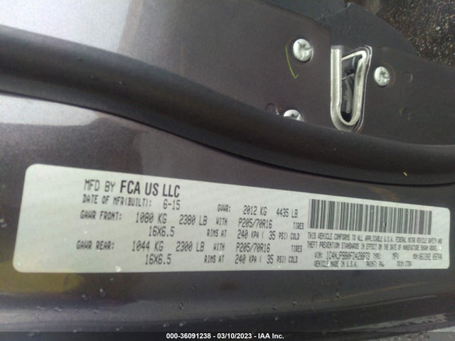 2015 Jeep Patriot, VIN: 1C4NJPBB0FD428873