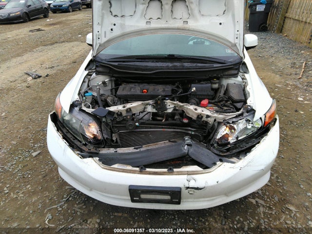 2012 HONDA CIVIC SDN HF VIN: 2HGFB2F65CH315860