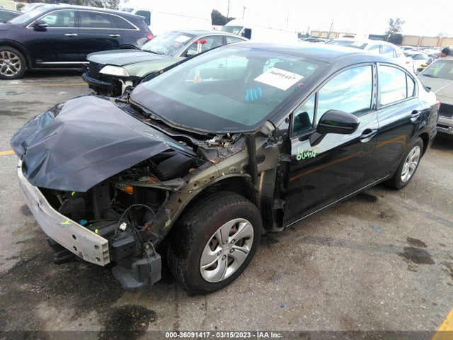 Honda Civic Sedan Lx 2015 19XFB2F53FE277101 Image 2