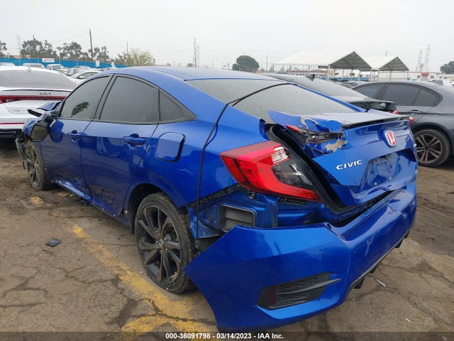 2020 HONDA CIVIC SEDAN SPORT VIN: 19XFC2F82LE202960