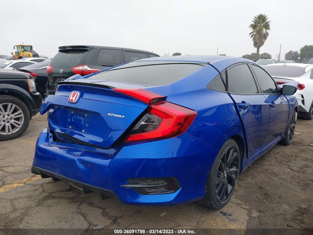 2020 HONDA CIVIC SEDAN SPORT VIN: 19XFC2F82LE202960