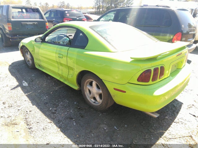 1997 FORD MUSTANG GT VIN: 1FALP42X0VF186501