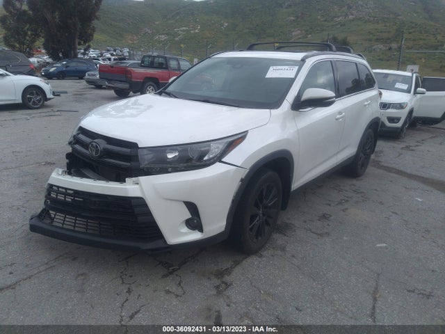 Toyota Highlander Se/xle 2019 5TDKZRFH3KS367720 Image 2