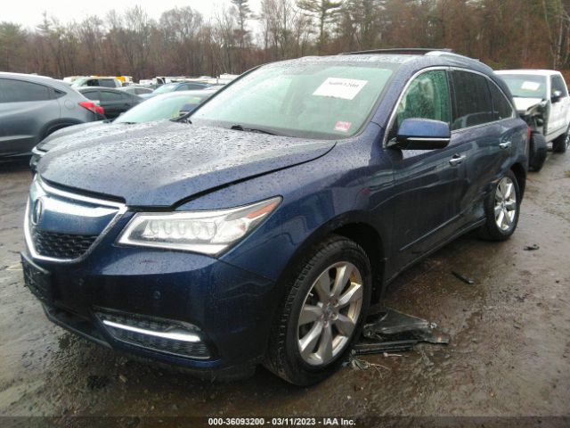 5FRYD4H81FB017956 Acura Mdx Advance/entertainment Pkg