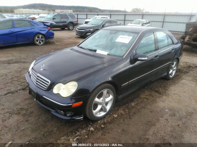 2006 MERCEDES-BENZ C-CLASS SPORT VIN: WDBRF52H76F819484