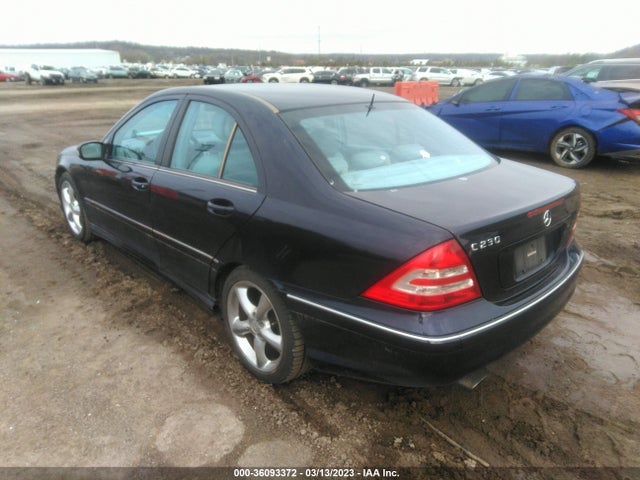 2006 MERCEDES-BENZ C-CLASS SPORT VIN: WDBRF52H76F819484