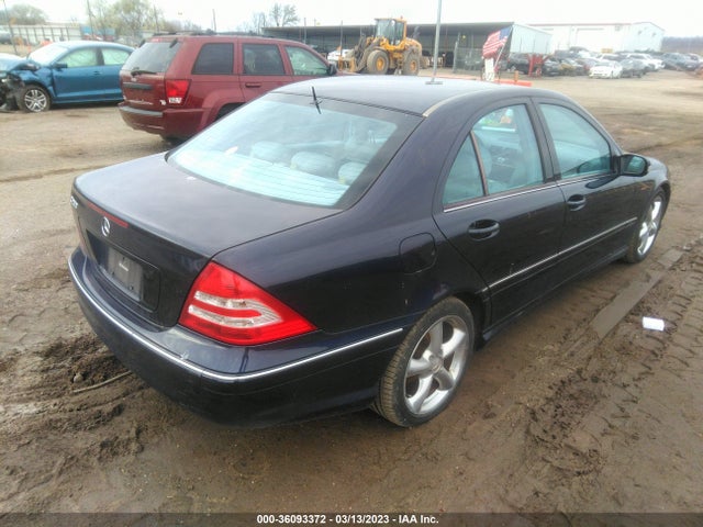 2006 MERCEDES-BENZ C-CLASS SPORT VIN: WDBRF52H76F819484