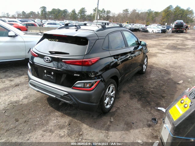2022 HYUNDAI KONA SEL VIN: KM8K3CAB8NU860130
