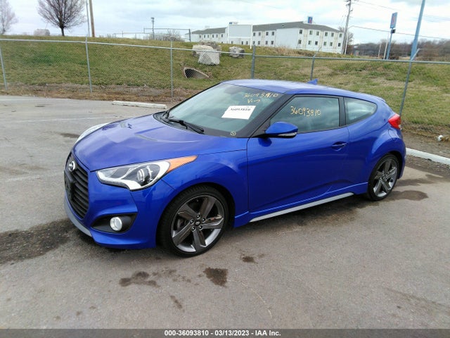 2014 HYUNDAI VELOSTER TURBO VIN: KMHTC6AEXEU203829