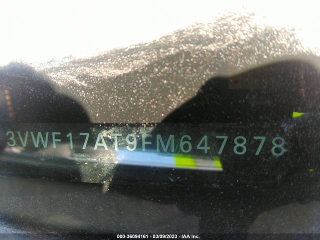 3VWF17AT9FM647878 Volkswagen Beetle Coupe 1.8t Fleet Edition