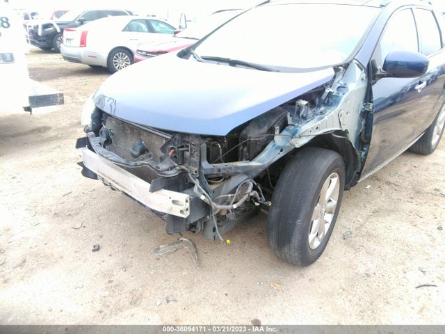 Продажа на аукционе авто 2009 Nissan Murano Sl, vin: JN8AZ18U89W103933, номер лота: 36094171