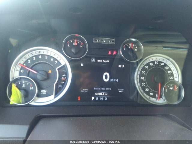 2014 RAM 1500 LARAMIE VIN: 1C6RR6NT3ES102530