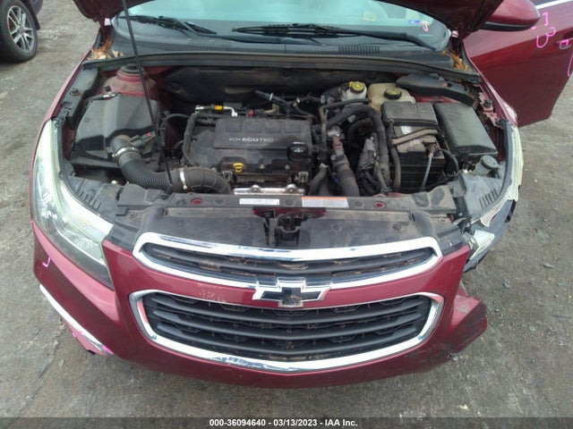 2015 CHEVROLET CRUZE LT VIN: 1G1PE5SB5F7129419