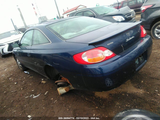 2002 TOYOTA CAMRY SOLARA SE VIN: 2T1CE22P82C001376
