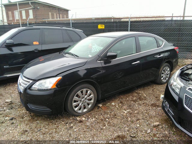2014 NISSAN SENTRA S VIN: 3N1AB7AP9EY224547