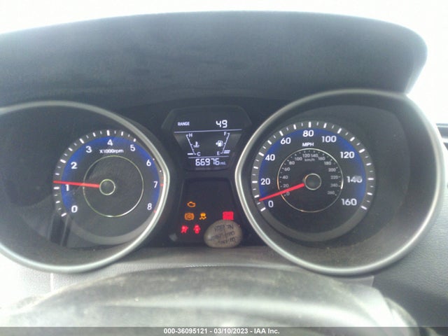 2015 HYUNDAI ELANTRA SPORT VIN: KMHDH4AH2FU393082