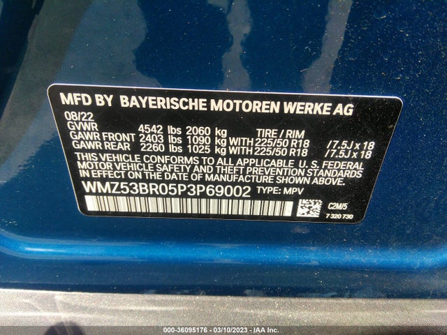 2023 Mini Countryman, VIN: WMZ53BR05P3P69002