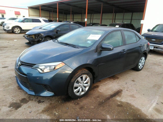 2016 TOYOTA COROLLA L/LE/S/S PLUS/LE PLUS VIN: 2T1BURHE9GC574887