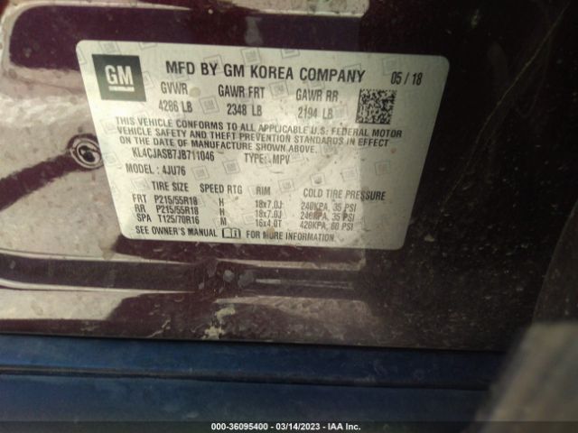 KL4CJASB7JB711046 Buick Encore Preferred